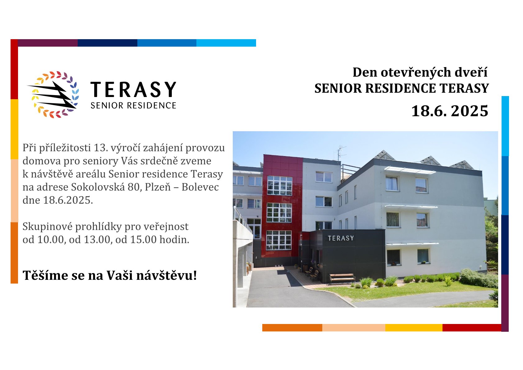 Den otevřených dveří v Senior residence Terasy